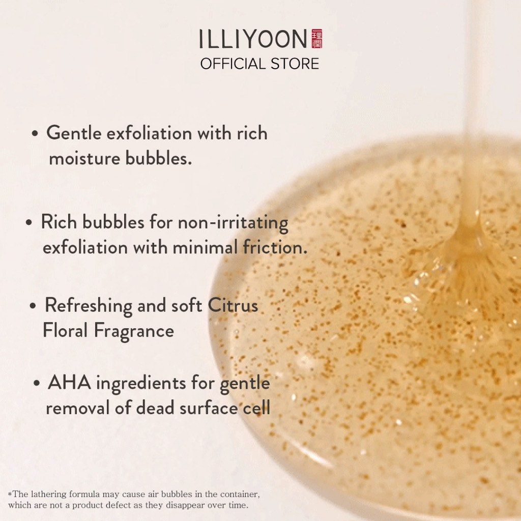 ILLIYOON - Fresh Moisture Scrub Wash (400ml)